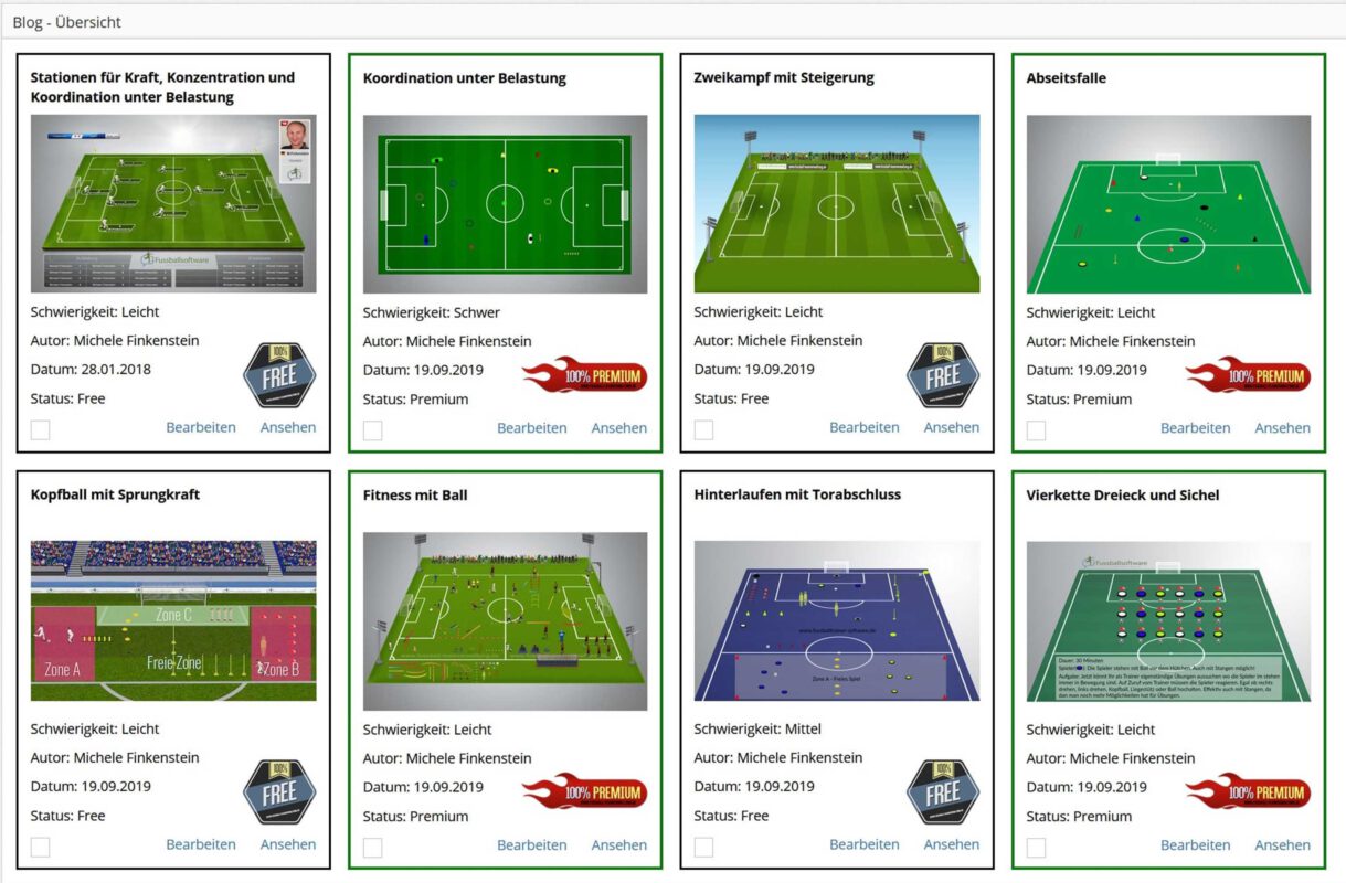 Fußball-Software – Lösungen für Teammanagement und Spielanalyse