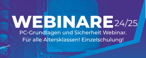 Webinar zu PC-Grundlagen und Sicherheit – Lernen Sie, Ihren Computer zu schützen