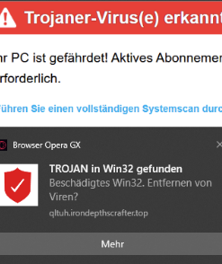 Gefälschte Windows-Warnungen und Viren sicher entfernen