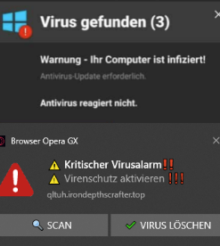 Gefälschte Windows-Warnungen, Viren und Alarme sicher entfernen